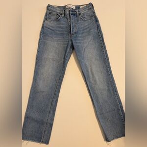 Denim Forum Light Blue Straight Jeans